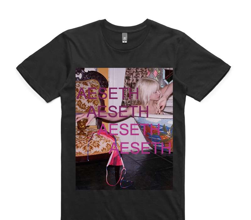 Custom AS Colour 100% Cotton Black T-Shirt
