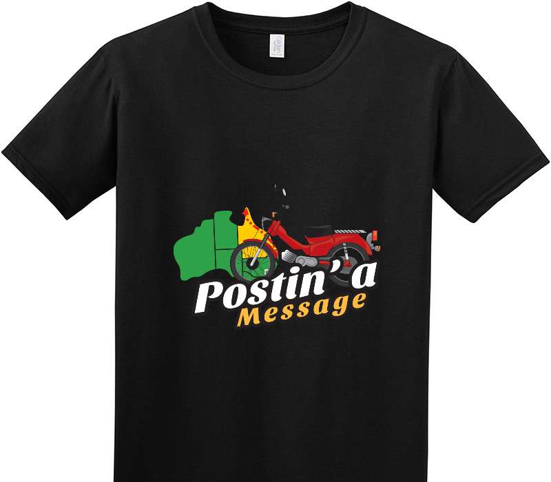 Custom Adult Soft Style 100% Cotton Black T-Shirt