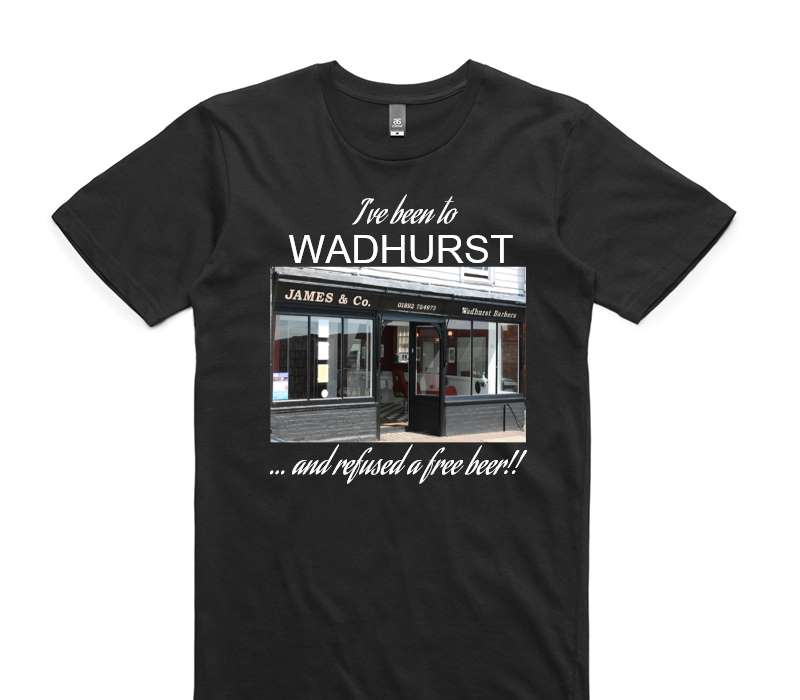 Custom AS Colour 100% Cotton Black T-Shirt