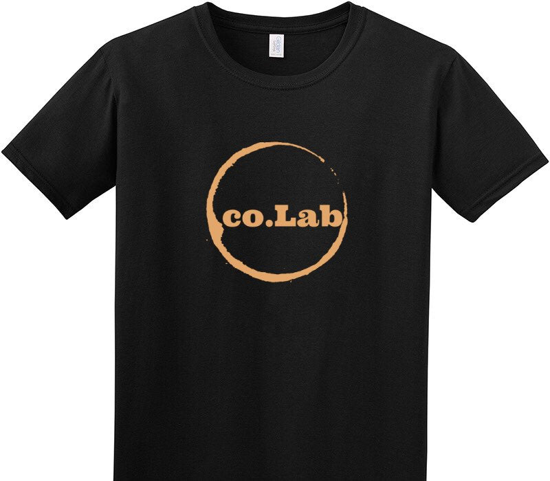 Custom Adult Soft Style 100% Cotton Black T-Shirt