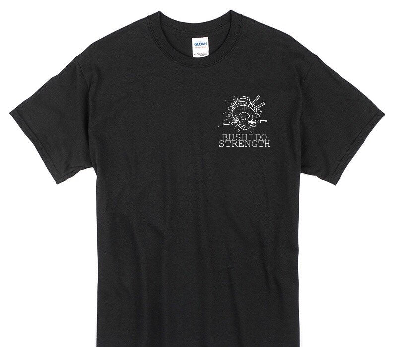 Custom Gildan 100% Cotton Black T-Shirt