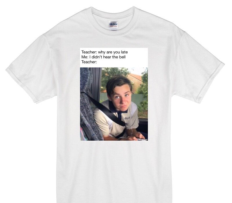 Custom Gildan 100% Cotton White T-Shirt