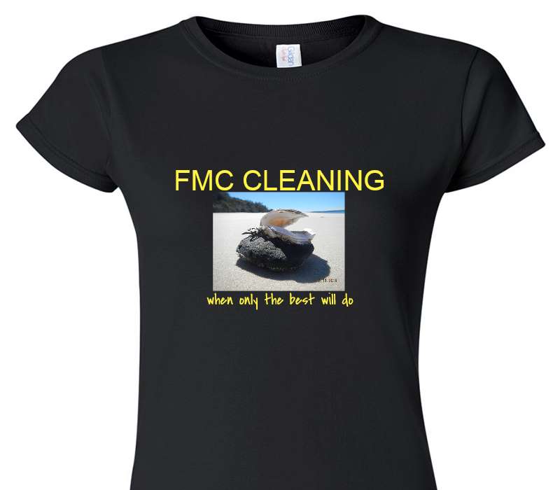 Custom Womens Soft Style 100% Cotton Black T-Shirt