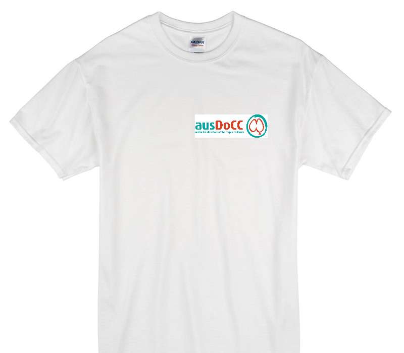 Custom Gildan 100% Cotton White T-Shirt