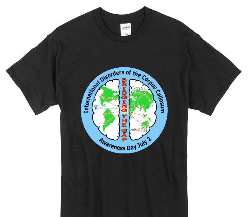 Custom Gildan 100% Cotton Black T-Shirt