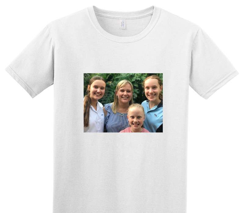 Custom Adult Soft Style 100% Cotton White T-Shirt
