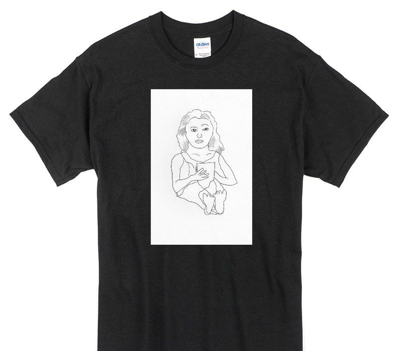 Custom Gildan 100% Cotton Black T-Shirt