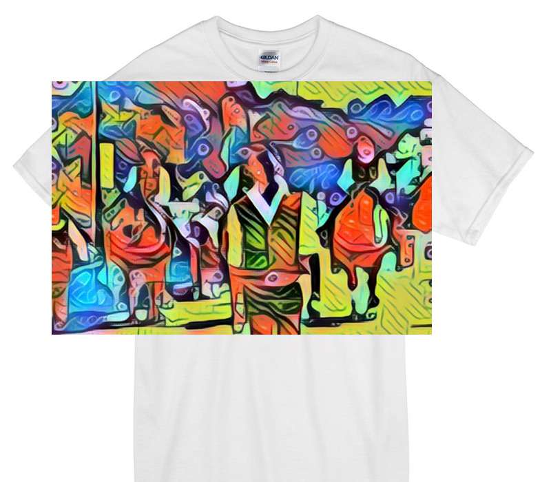 Custom Gildan 100% Cotton White T-Shirt