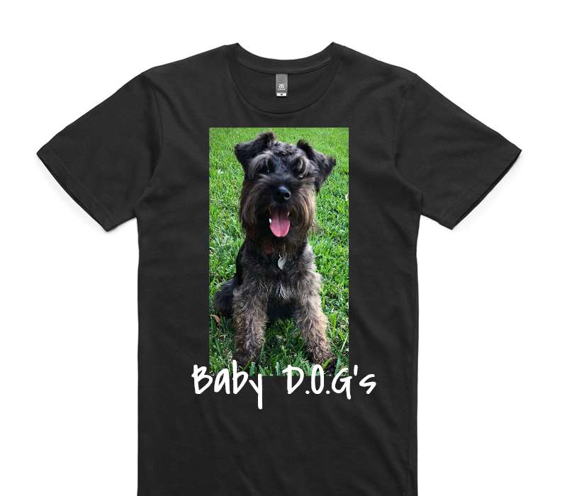 Custom AS Colour 100% Cotton Black T-Shirt