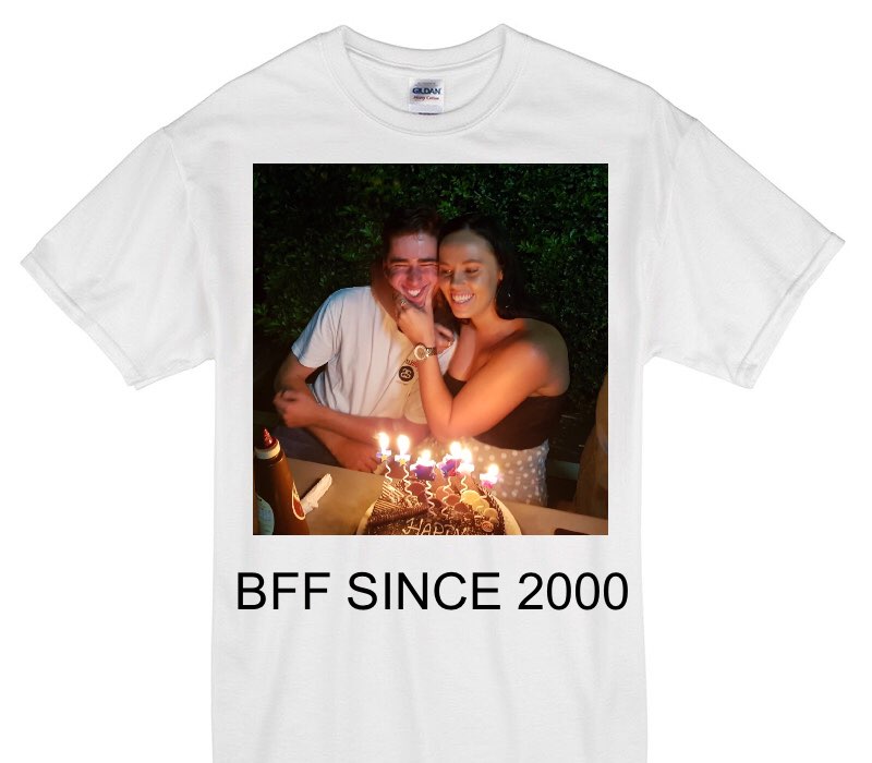 Custom Gildan 100% Cotton White T-Shirt