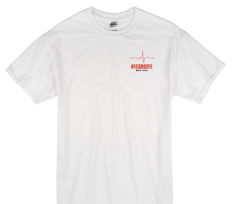 Custom Gildan 100% Cotton White T-Shirt