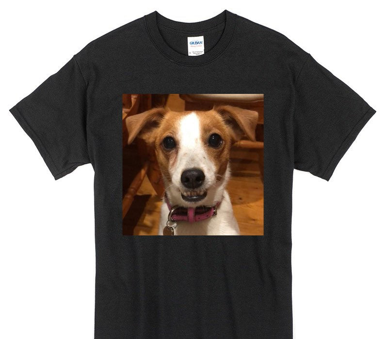Custom Gildan 100% Cotton Black T-Shirt