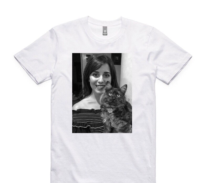 Custom AS Colour 100% Cotton White T-Shirt