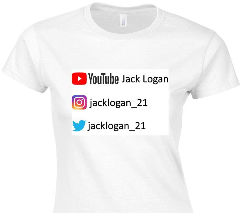 Custom Womens Soft Style 100% Cotton White T-Shirt