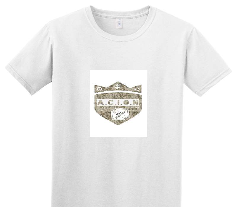 Custom Adult Soft Style 100% Cotton White T-Shirt