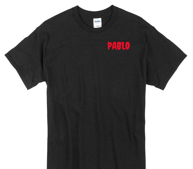 Custom Gildan 100% Cotton Black T-Shirt