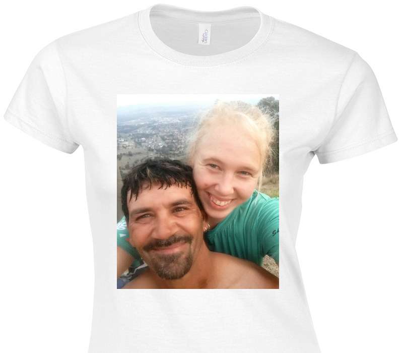 Custom Womens Soft Style 100% Cotton White T-Shirt