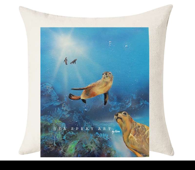 Custom Cushion Cover 50cm x 50 cm Off White