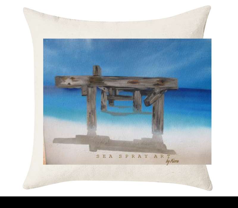 Custom Cushion Cover 50cm x 50 cm Off White