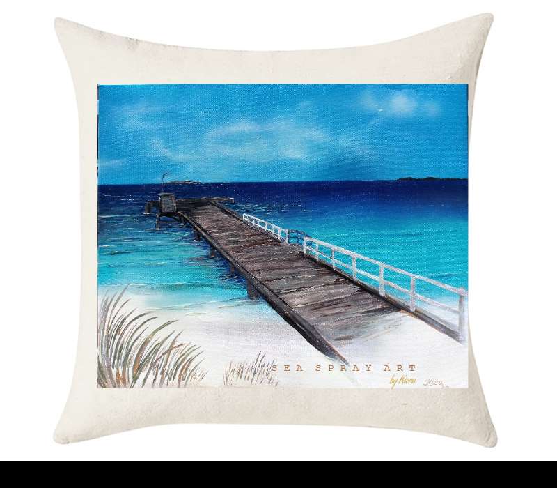 Custom Cushion Cover 50cm x 50 cm Off White
