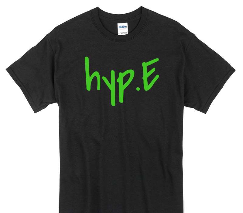 Custom Gildan 100% Cotton Black T-Shirt
