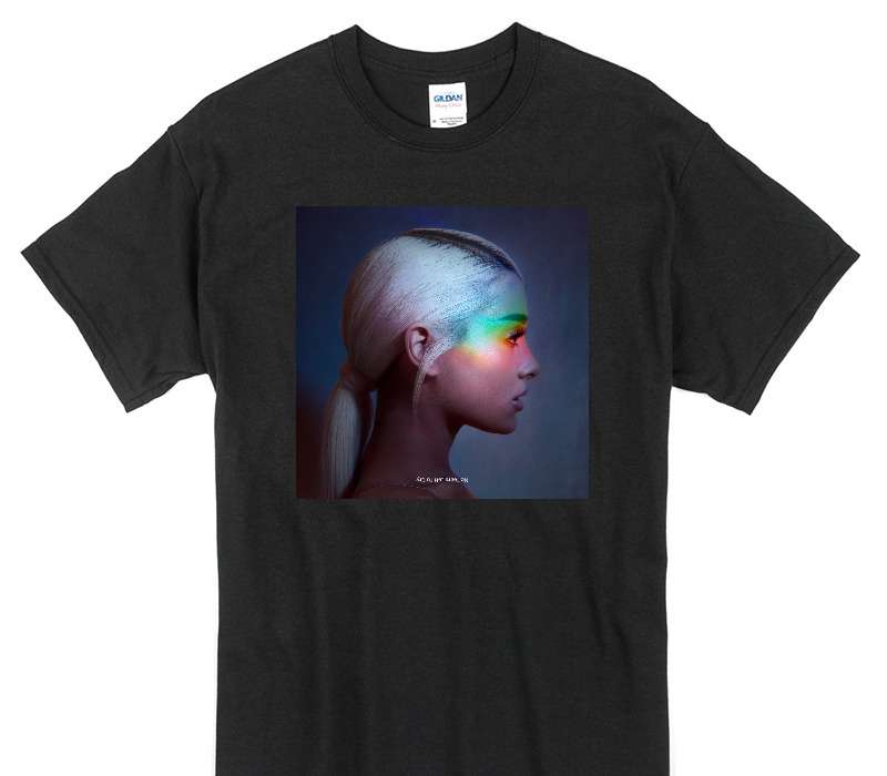 Custom Gildan 100% Cotton Black T-Shirt