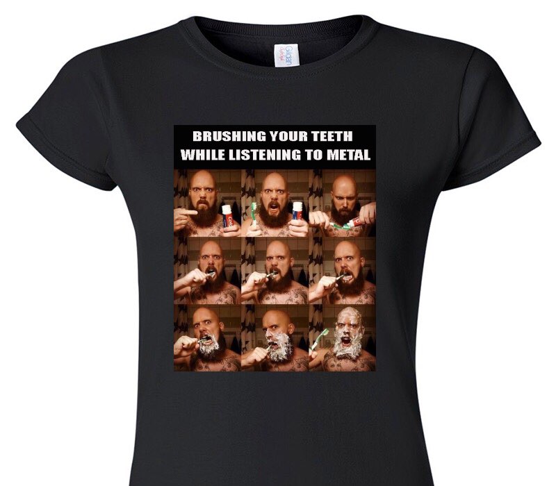 Custom Womens Soft Style 100% Cotton Black T-Shirt