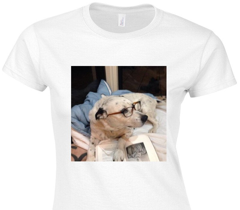 Custom Womens Soft Style 100% Cotton White T-Shirt
