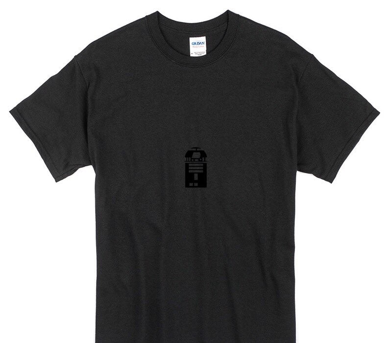 Custom Gildan 100% Cotton Black T-Shirt