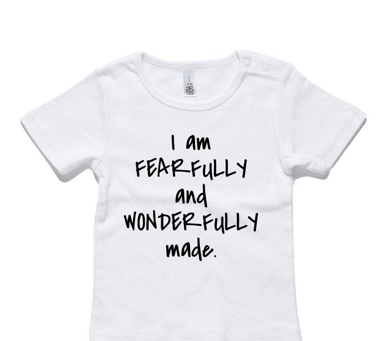 Custom AS Colour White Baby T-Shirt