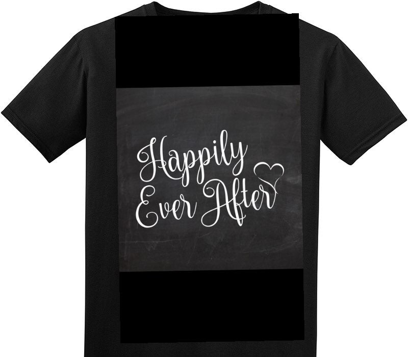 Custom Adult Soft Style 100% Cotton Black T-Shirt