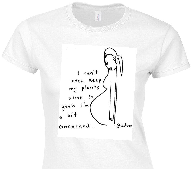 Custom Womens Soft Style 100% Cotton White T-Shirt