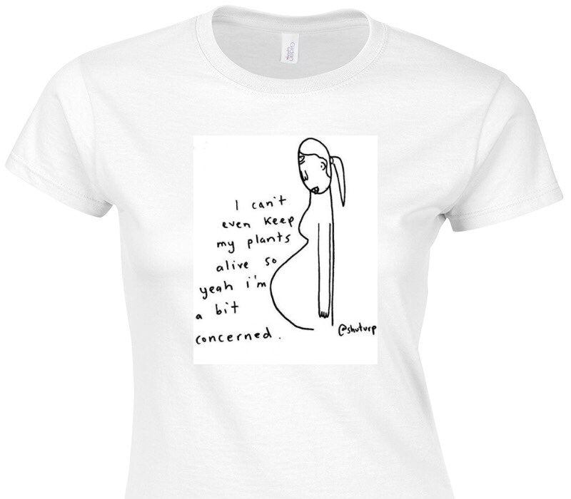 Custom Womens Soft Style 100% Cotton White T-Shirt
