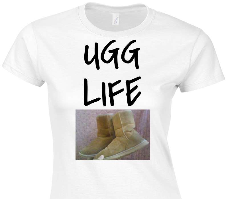 Custom Womens Soft Style 100% Cotton White T-Shirt