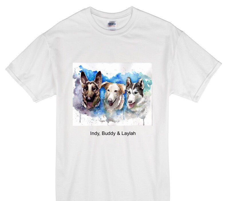 Custom Gildan 100% Cotton White T-Shirt