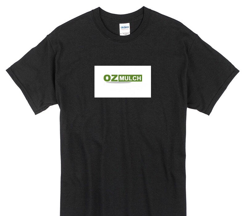 Custom Gildan 100% Cotton Black T-Shirt