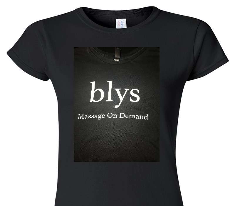 Custom Womens Soft Style 100% Cotton Black T-Shirt