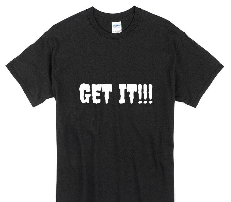 Custom Gildan 100% Cotton Black T-Shirt