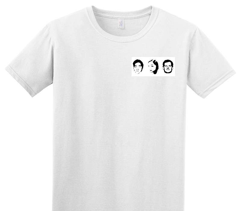 Custom Adult Soft Style 100% Cotton White T-Shirt