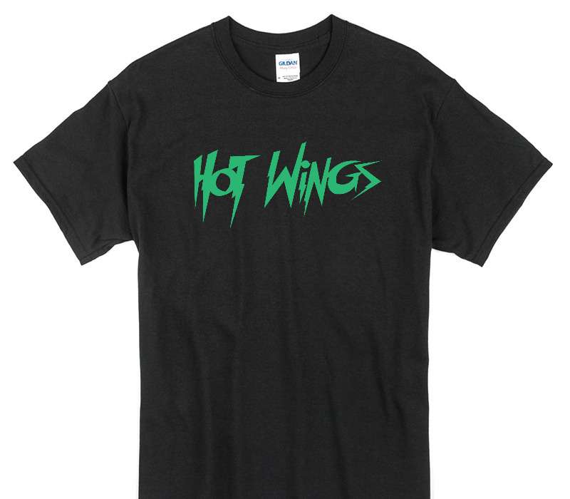 Custom Gildan 100% Cotton Black T-Shirt