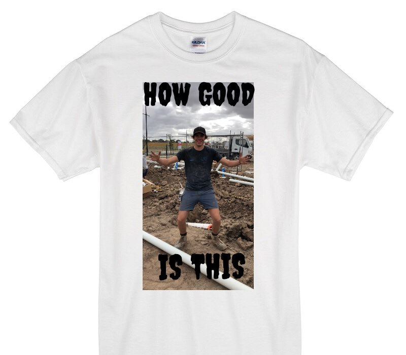 Custom Gildan 100% Cotton White T-Shirt