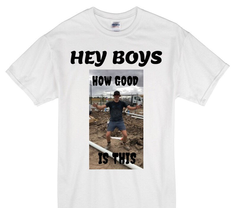 Custom Gildan 100% Cotton White T-Shirt
