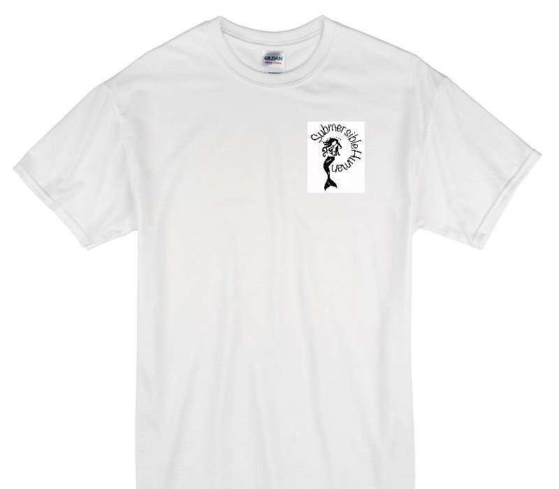 Custom Gildan 100% Cotton White T-Shirt