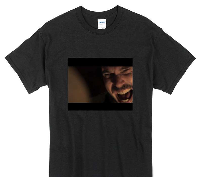 Custom Gildan 100% Cotton Black T-Shirt