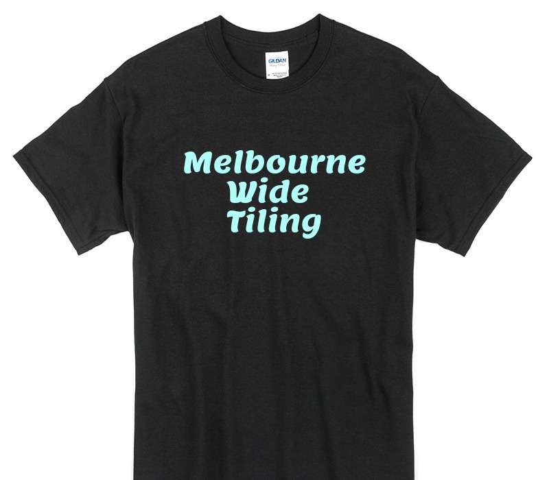 Custom Gildan 100% Cotton Black T-Shirt