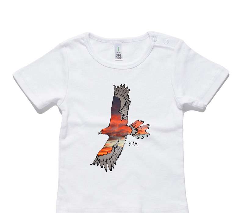 Custom AS Colour White Baby T-Shirt
