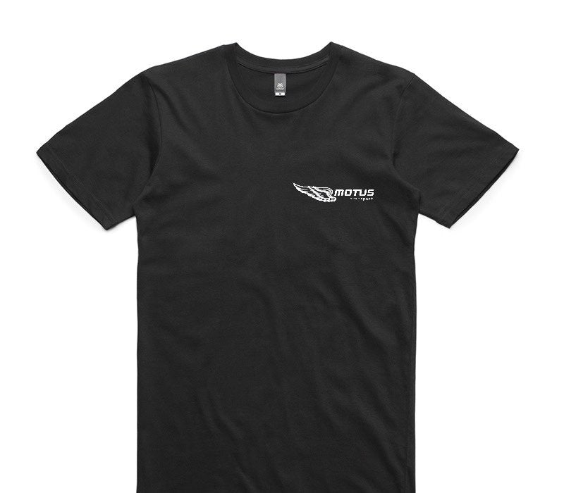Custom AS Colour 100% Cotton Black T-Shirt
