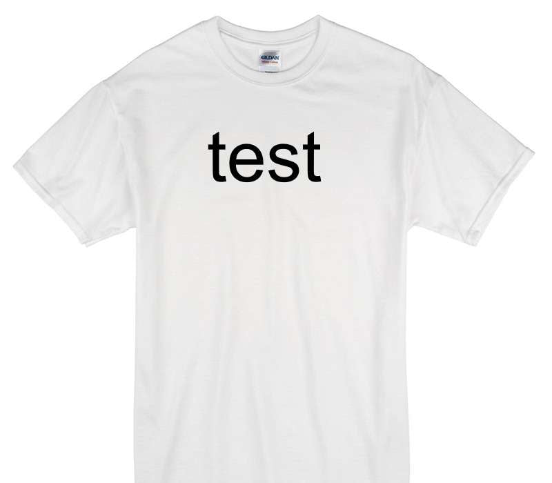 Custom Gildan 100% Cotton White T-Shirt