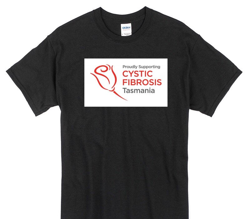 Custom Gildan 100% Cotton Black T-Shirt