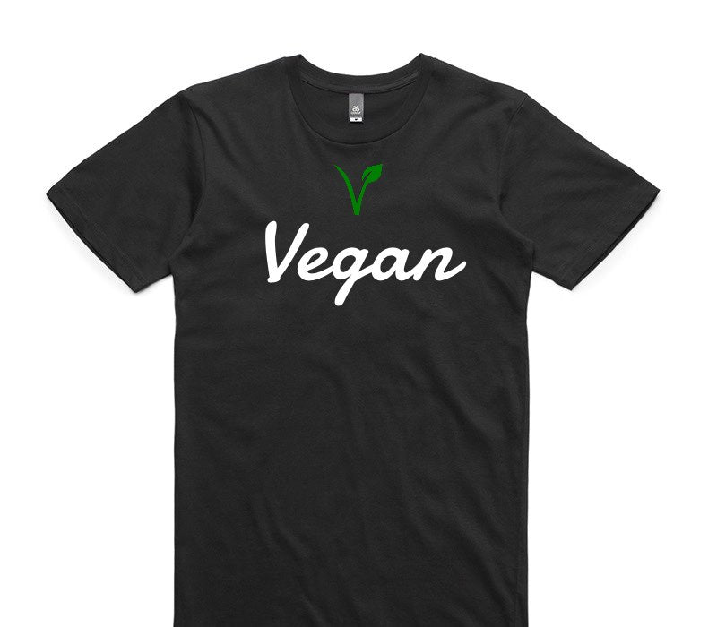 Custom AS Colour 100% Cotton Black T-Shirt